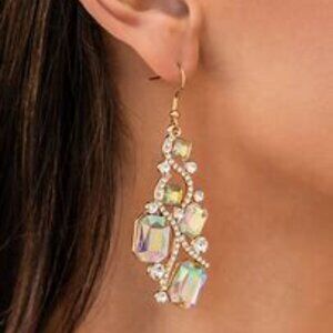 Paparazzi Jewelry ~ Interstellar Illumination ~ Multi 🌈Unicorn🌈 Earrings